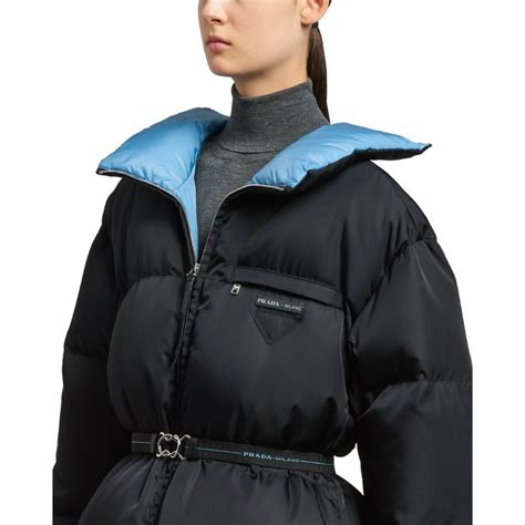 prada id badge jacket|prada official website.